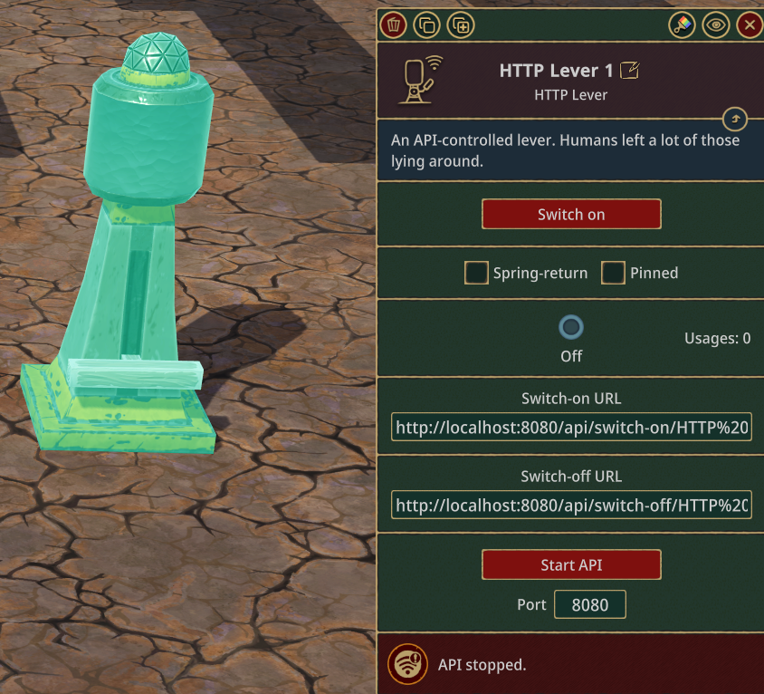 Timberborn 的 HTTP 槓桿