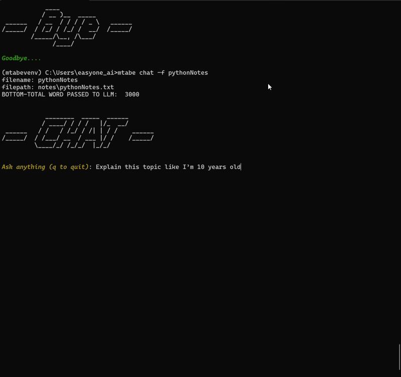 Chat Examples