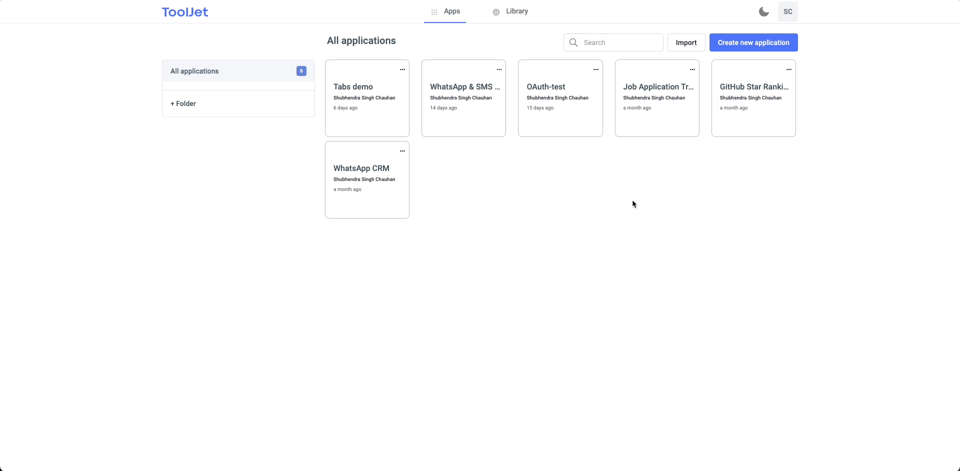 creating-new-app-tooljet