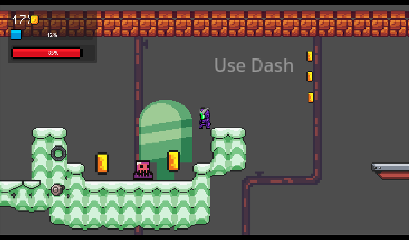 Screenshot 3: Challenging Section/Enemy