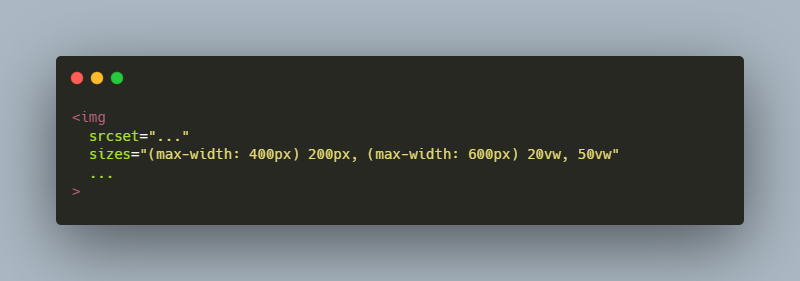 Optimal Images in HTML