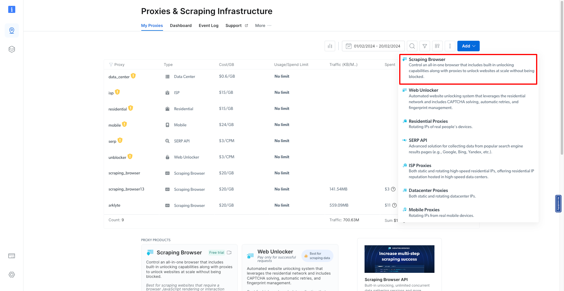 Choose Scraping Browser