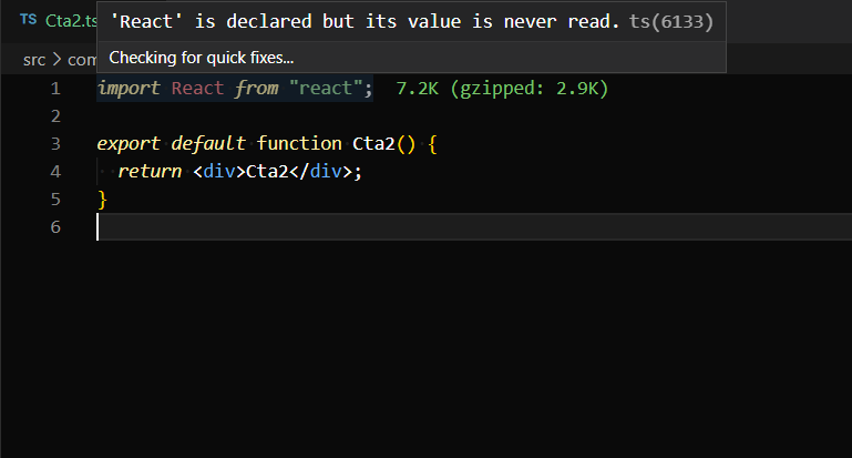 VS Code Screenshot