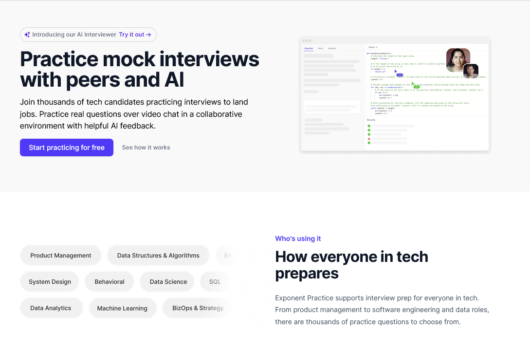 free System Design Mock interviews