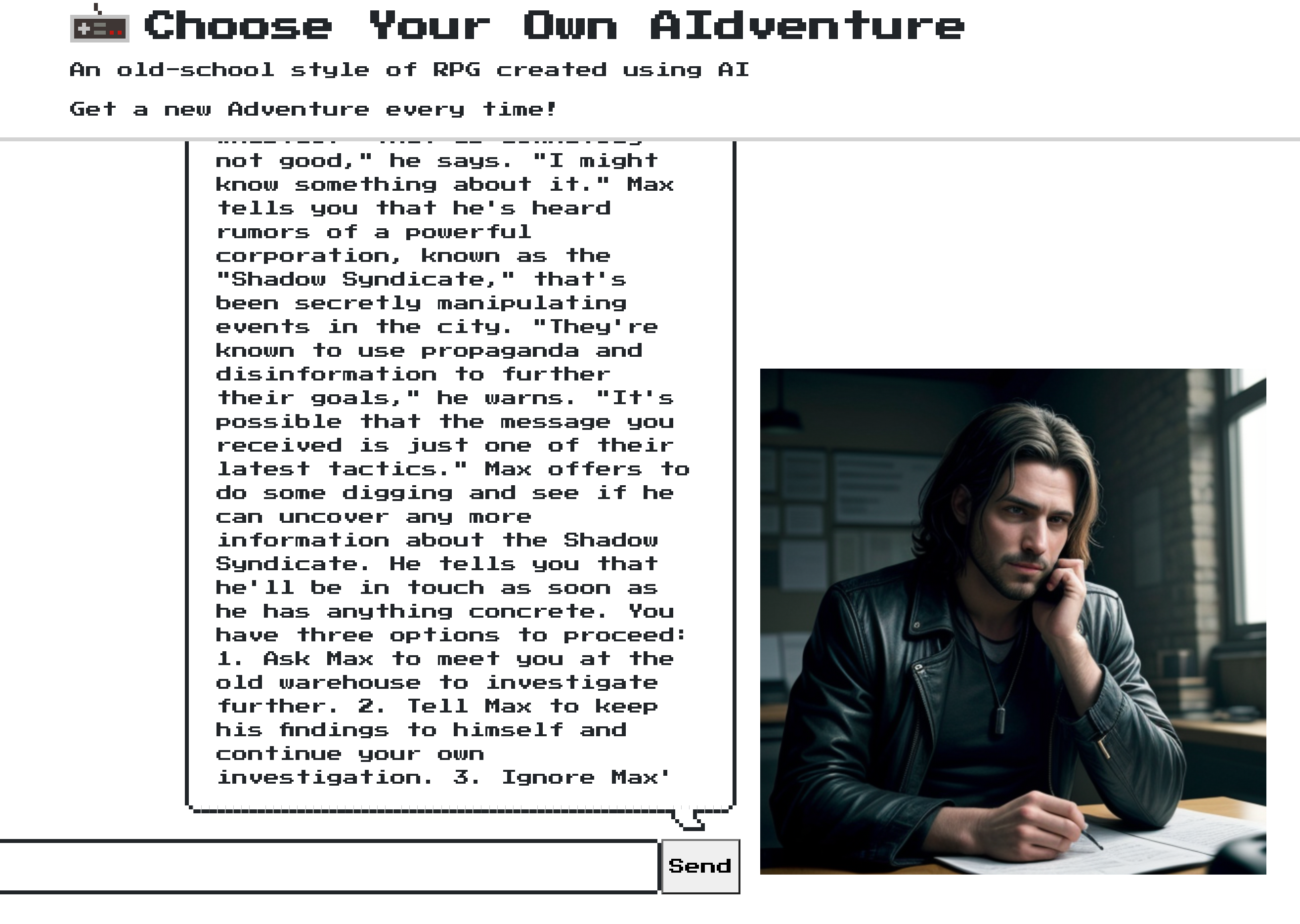 Old School style RPG