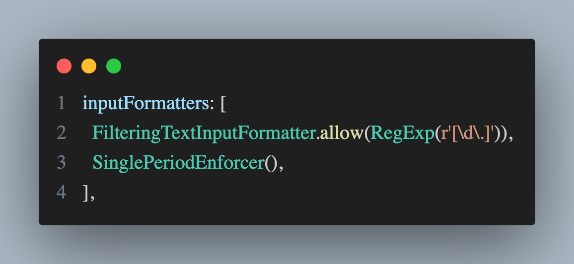 Single period enforcer