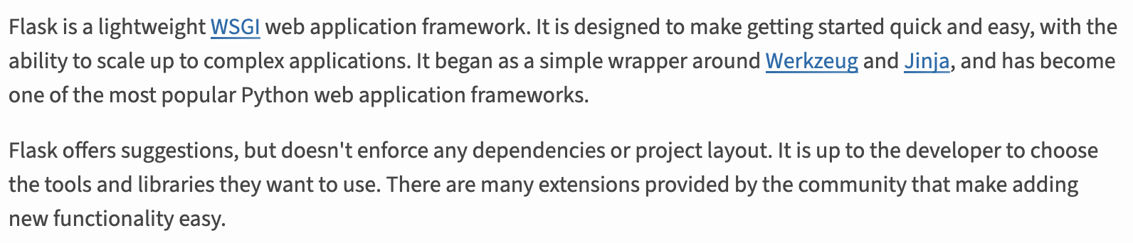 Flask Project Description