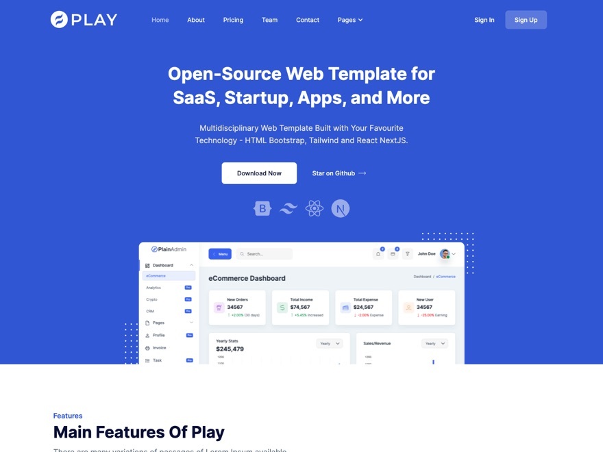 Open source css templates