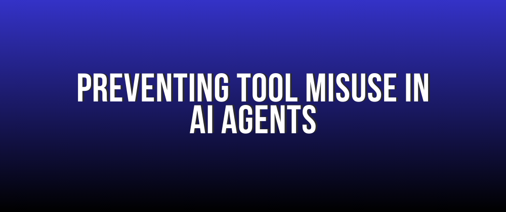Preventing OWASP ASI02 Tool Misuse in a .NET AI agent with date range limits, page size caps, read-only tools, egress controls, and managed identity.