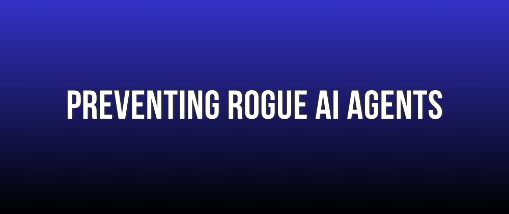 Preventing OWASP ASI10 Rogue Agents in a .NET AI agent with behavioural constraints, kill switches, audit logging, immutable tools, and defence in depth.