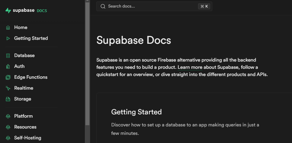 Read Documentation