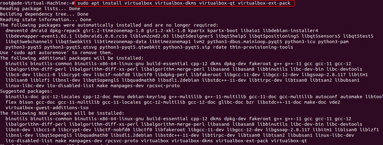 virtualbox