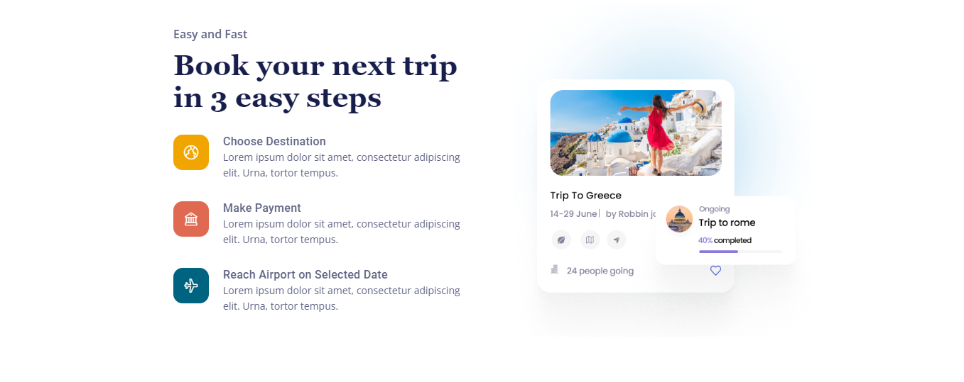 這是一個使用 Uno Platform 建立的現代旅行社登錄頁面，展示了全寬的首頁橫幅、目的地卡片和響應式跨平台佈局。