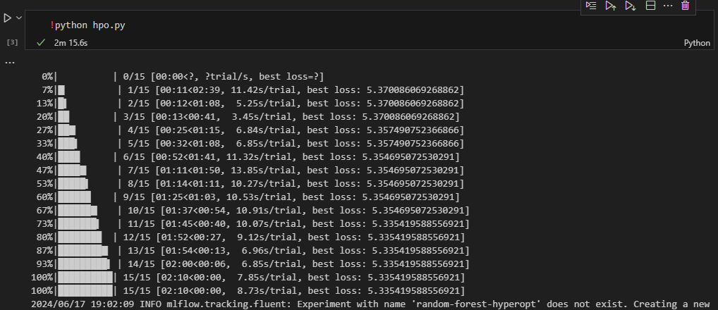 hyper-params tuning