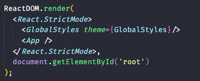 How to wrap our app component