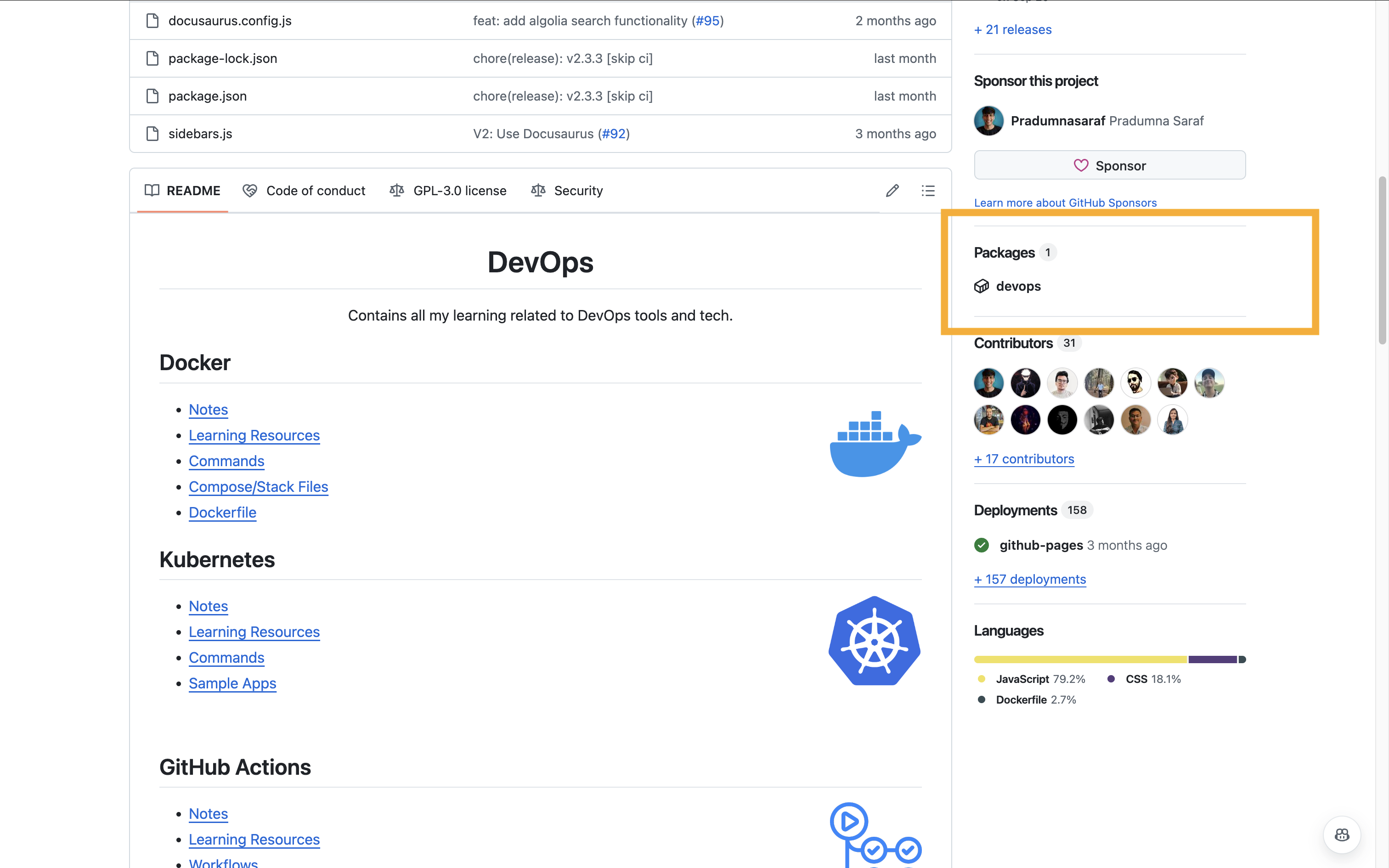 GitHub repo