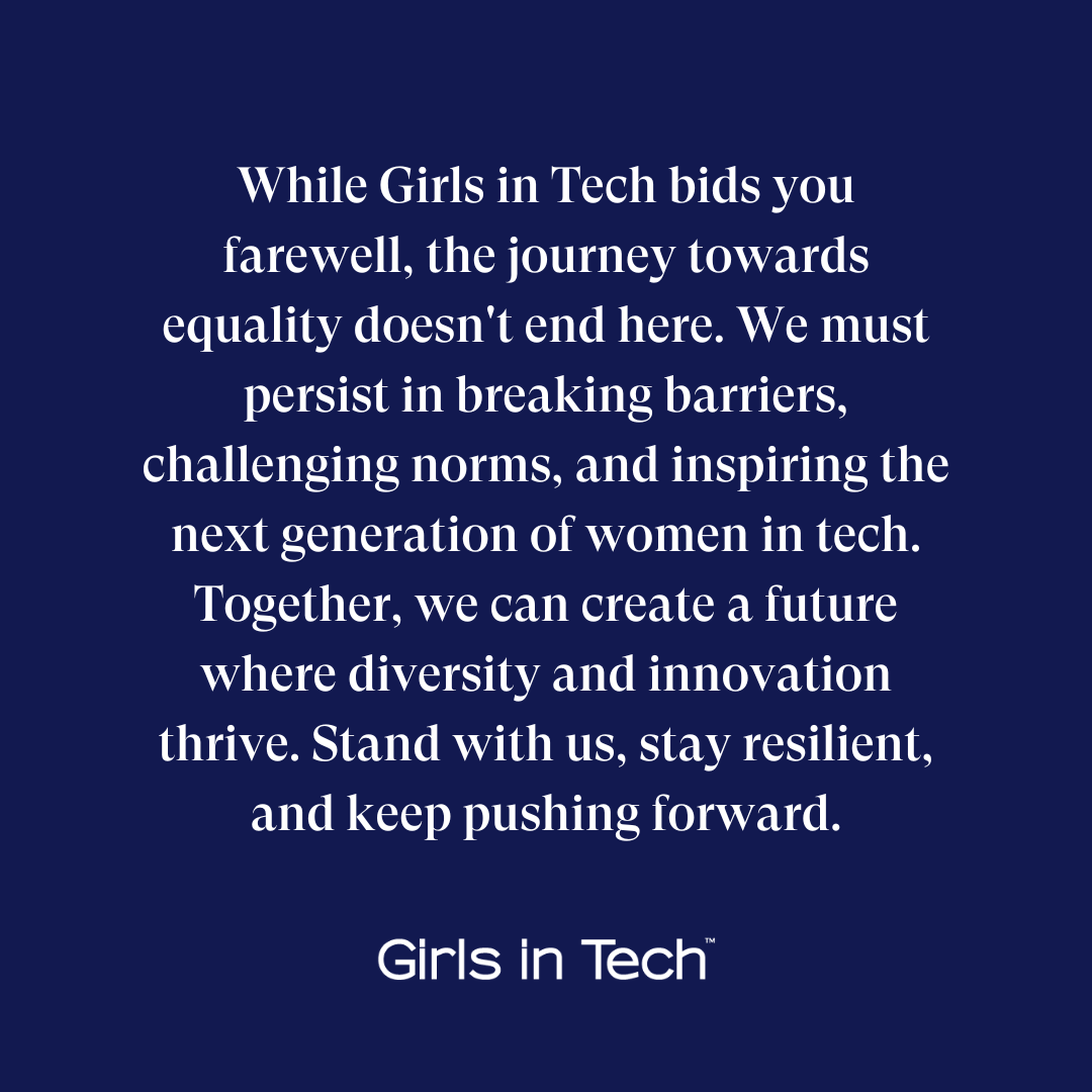 Girls in Tech shutting down