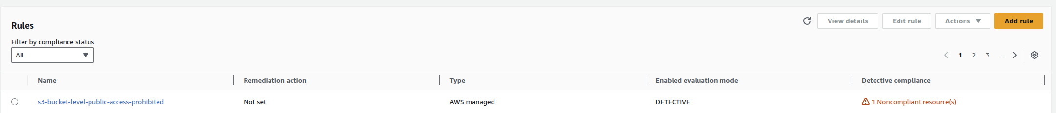 Screenshot of scope settings