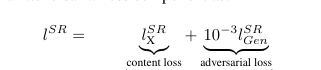 Perceptual loss function