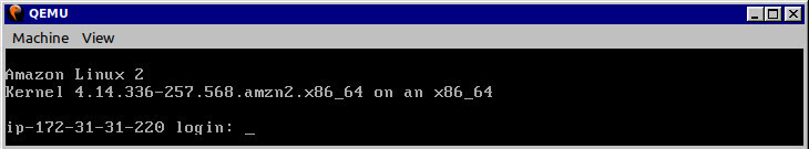 AWS Storage Gateway in Qemu
