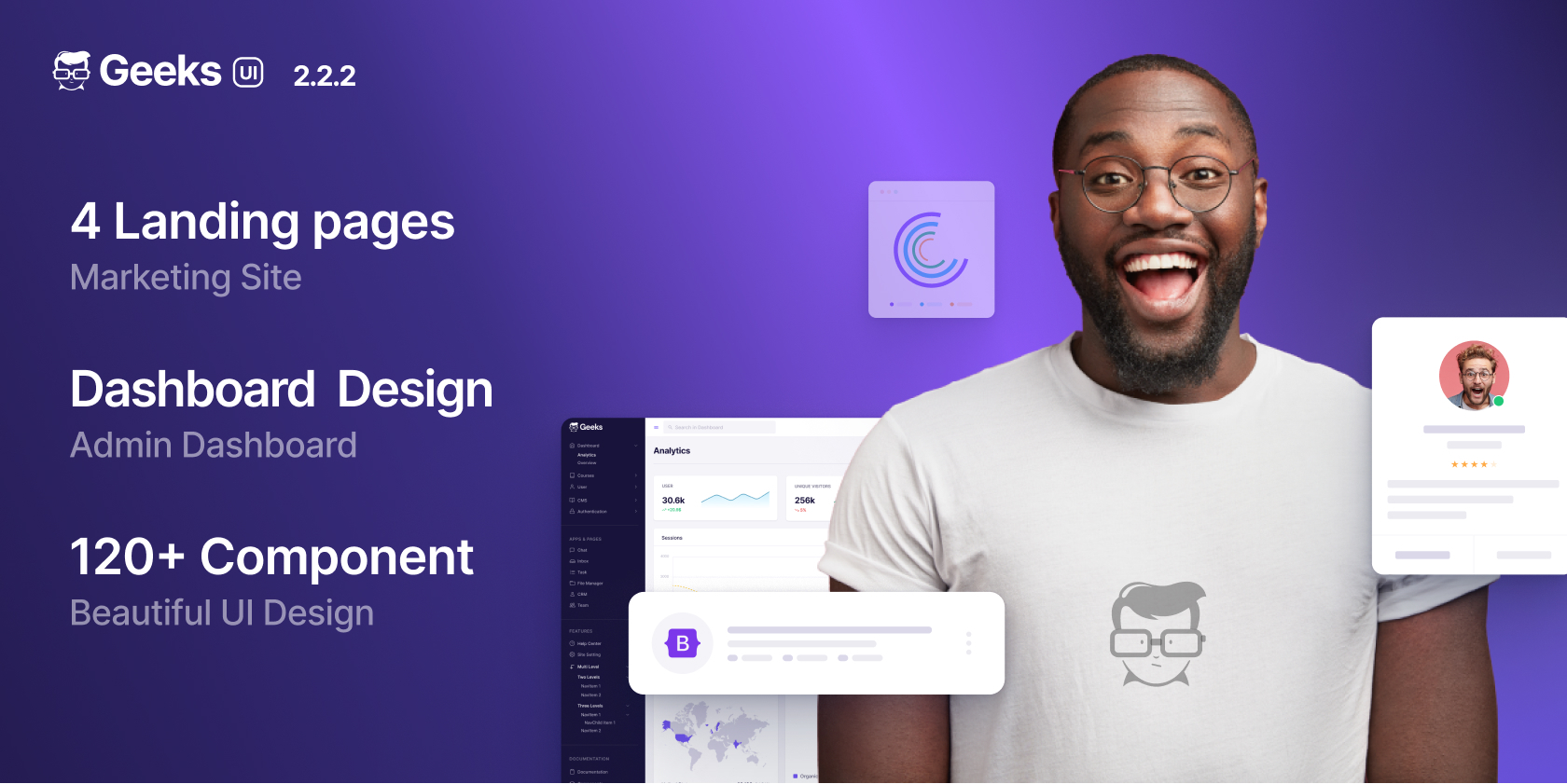 Geeks UI - Bootstrap 5 Template
