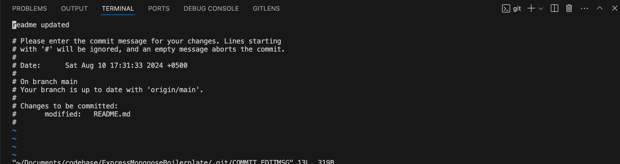 git commit --amend editor picture by asadbukhari