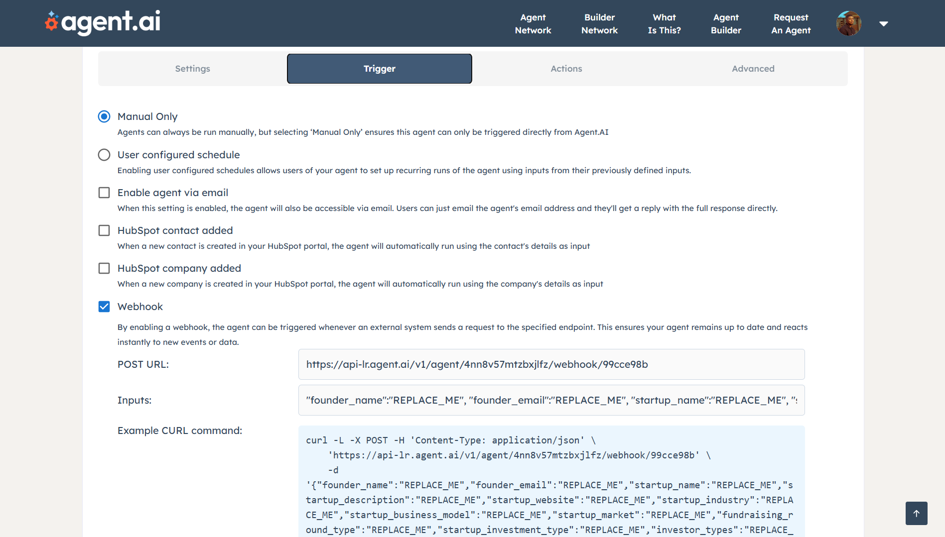 Webhook 集成