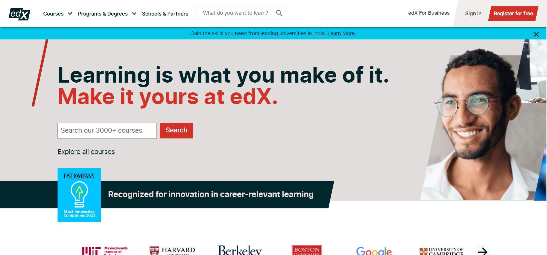 edx website