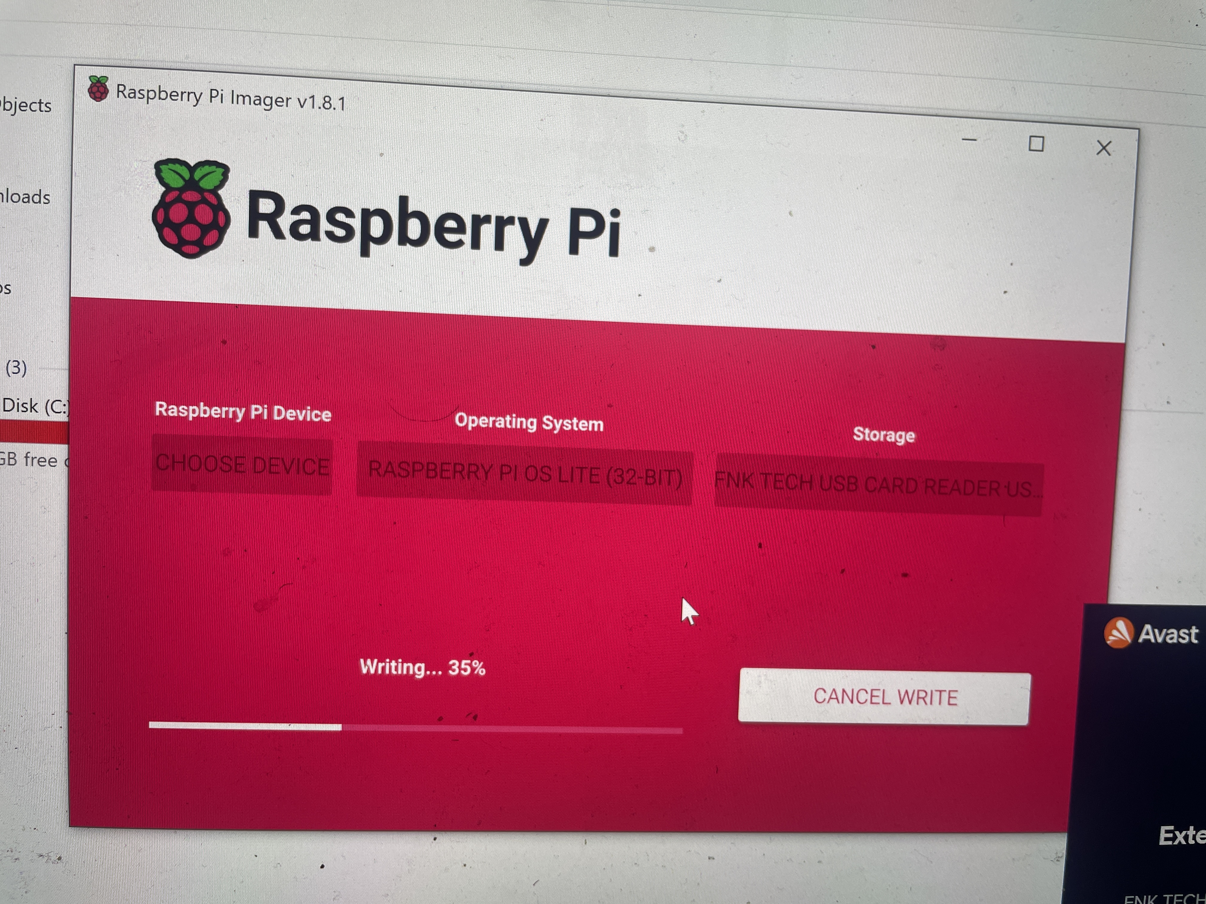 Raspberry Pi Imager software