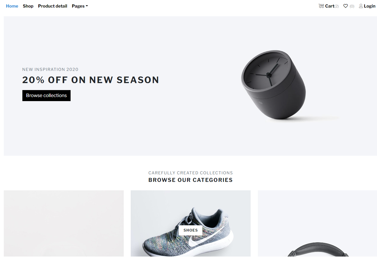 e-commerce store design