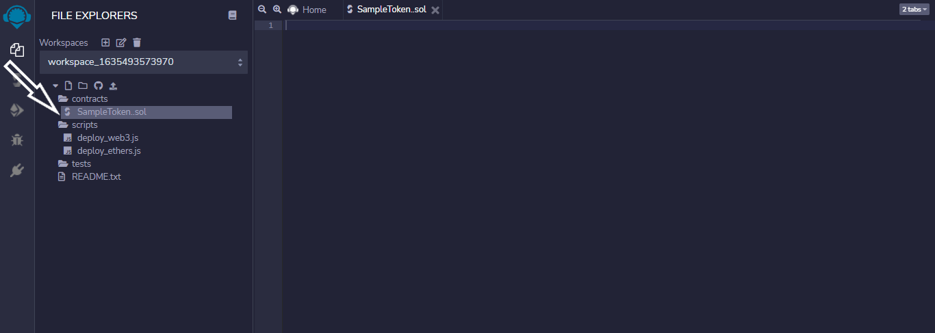 Creating Contract File