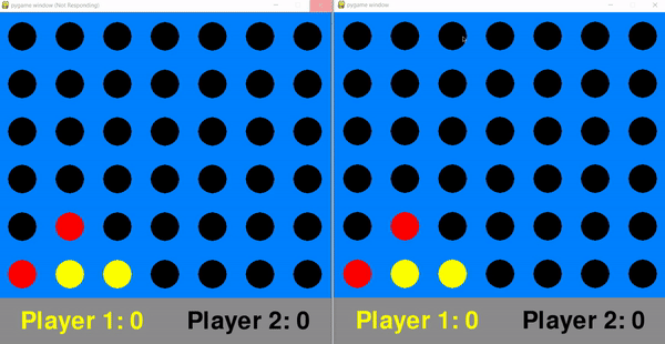 多人遊戲 – Connect4