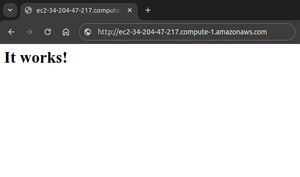 Amazon Linux Apache Default Page