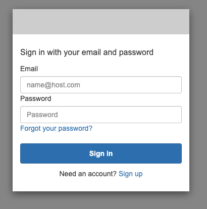 customer's user pool