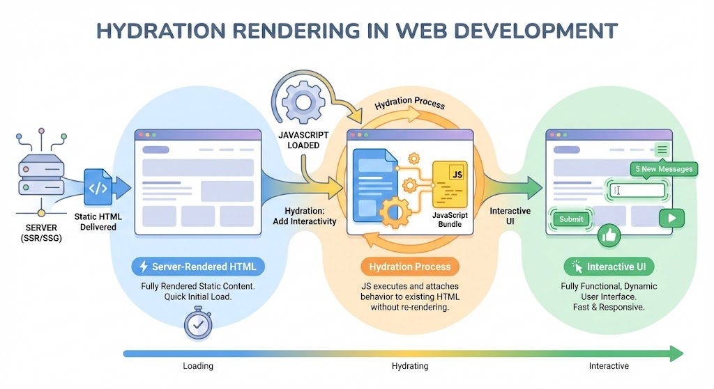 Hydration Rendering workflow