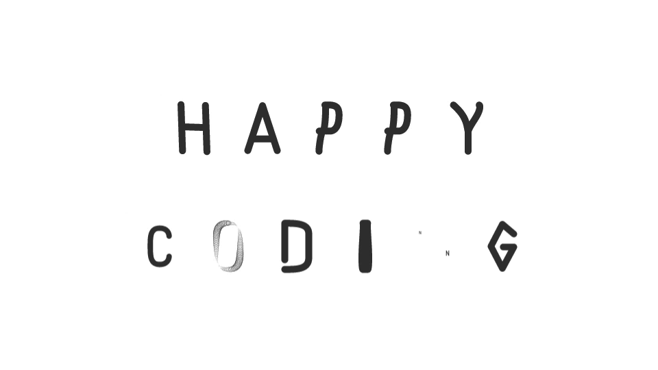 happy coding