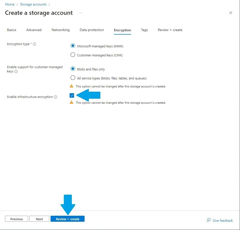 Enabling the Encryption