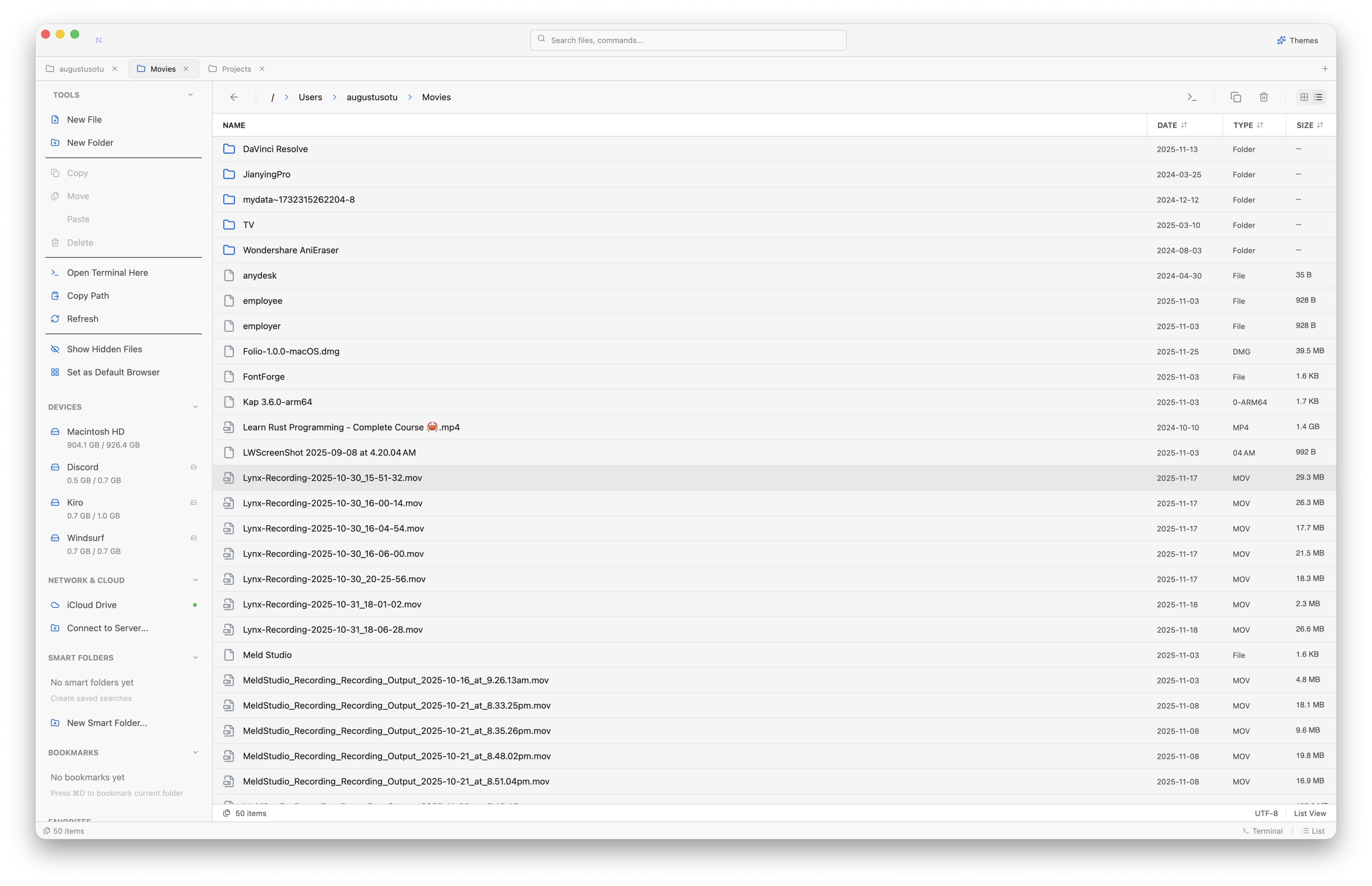 Nexus Explorer – Light Mode