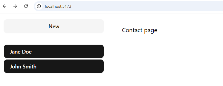 Homepage without outlet