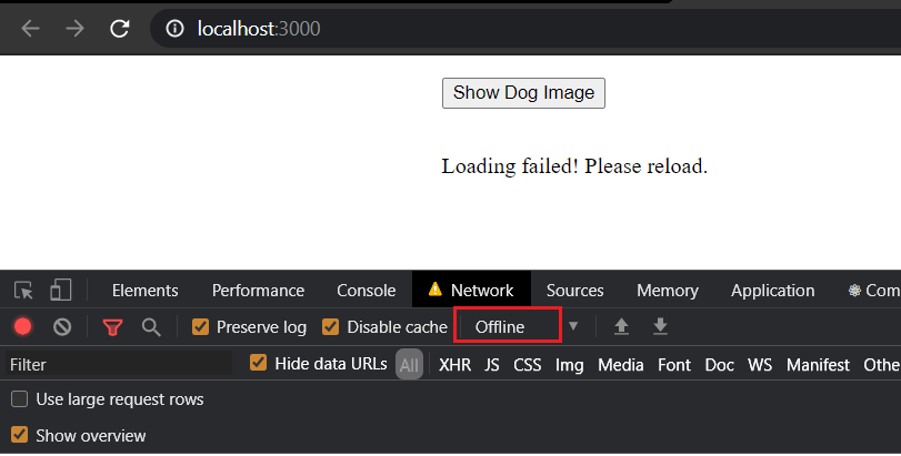 Error Boundaries Reload Message