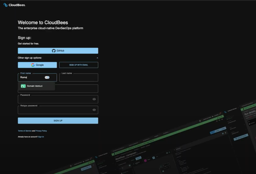 1c - set up your initial credentials