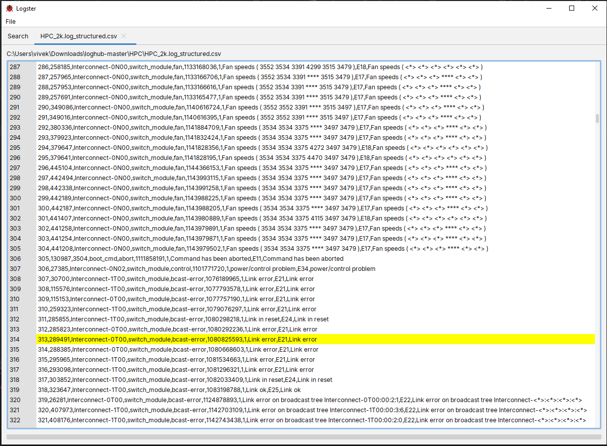 File view