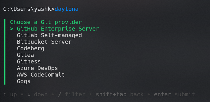 More Git providers
