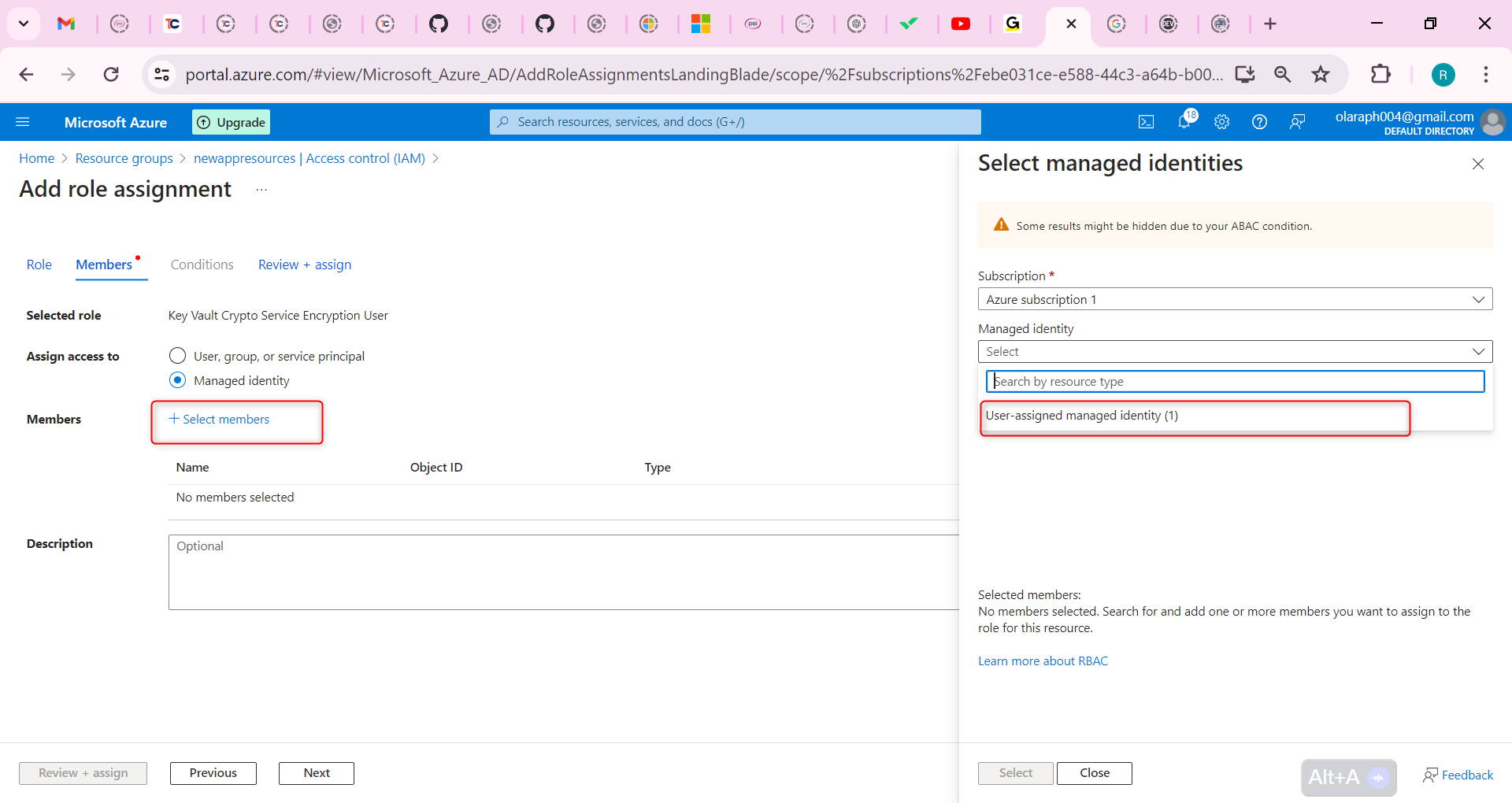 User-assigned managed identity