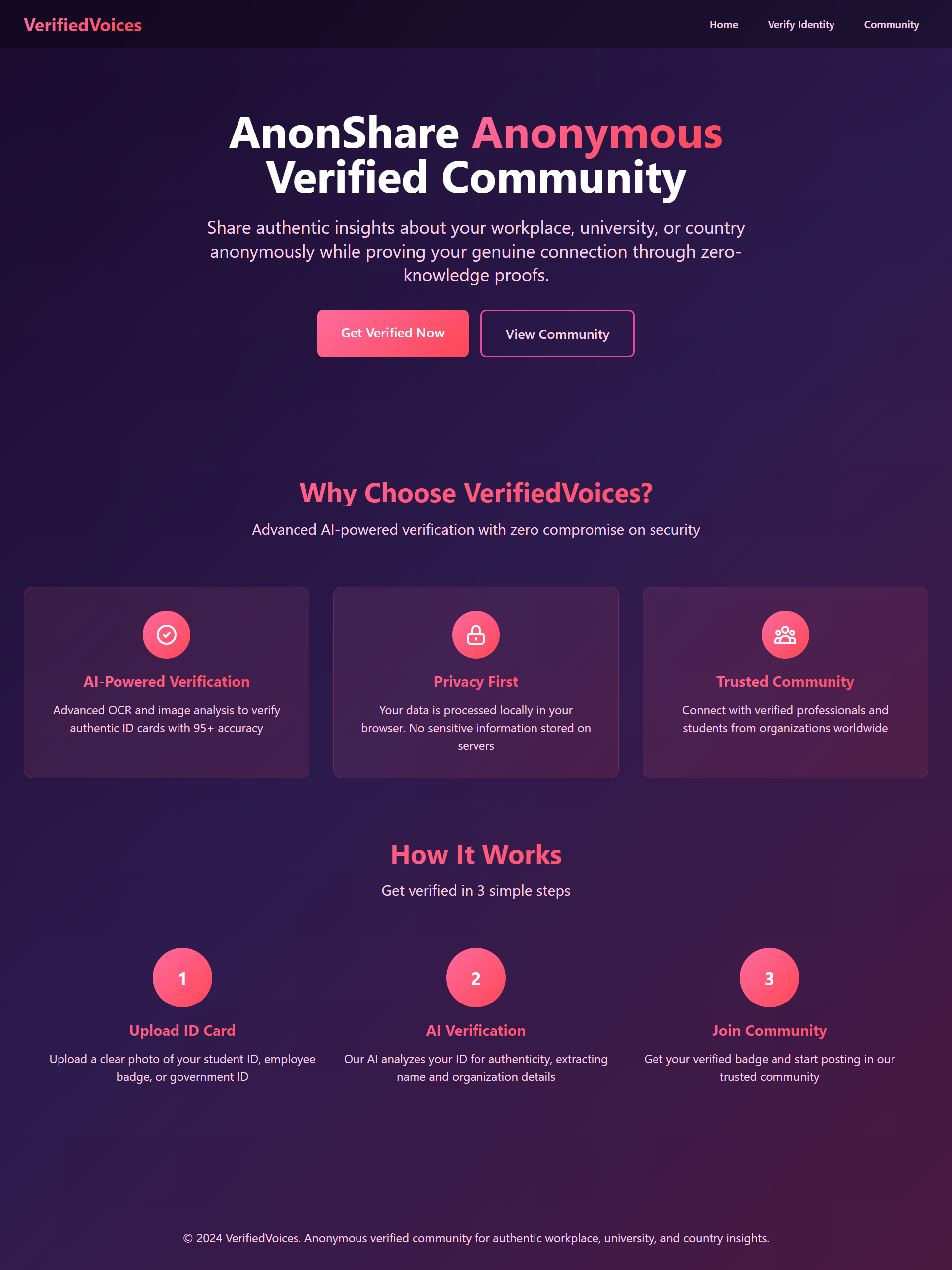 Landing Page