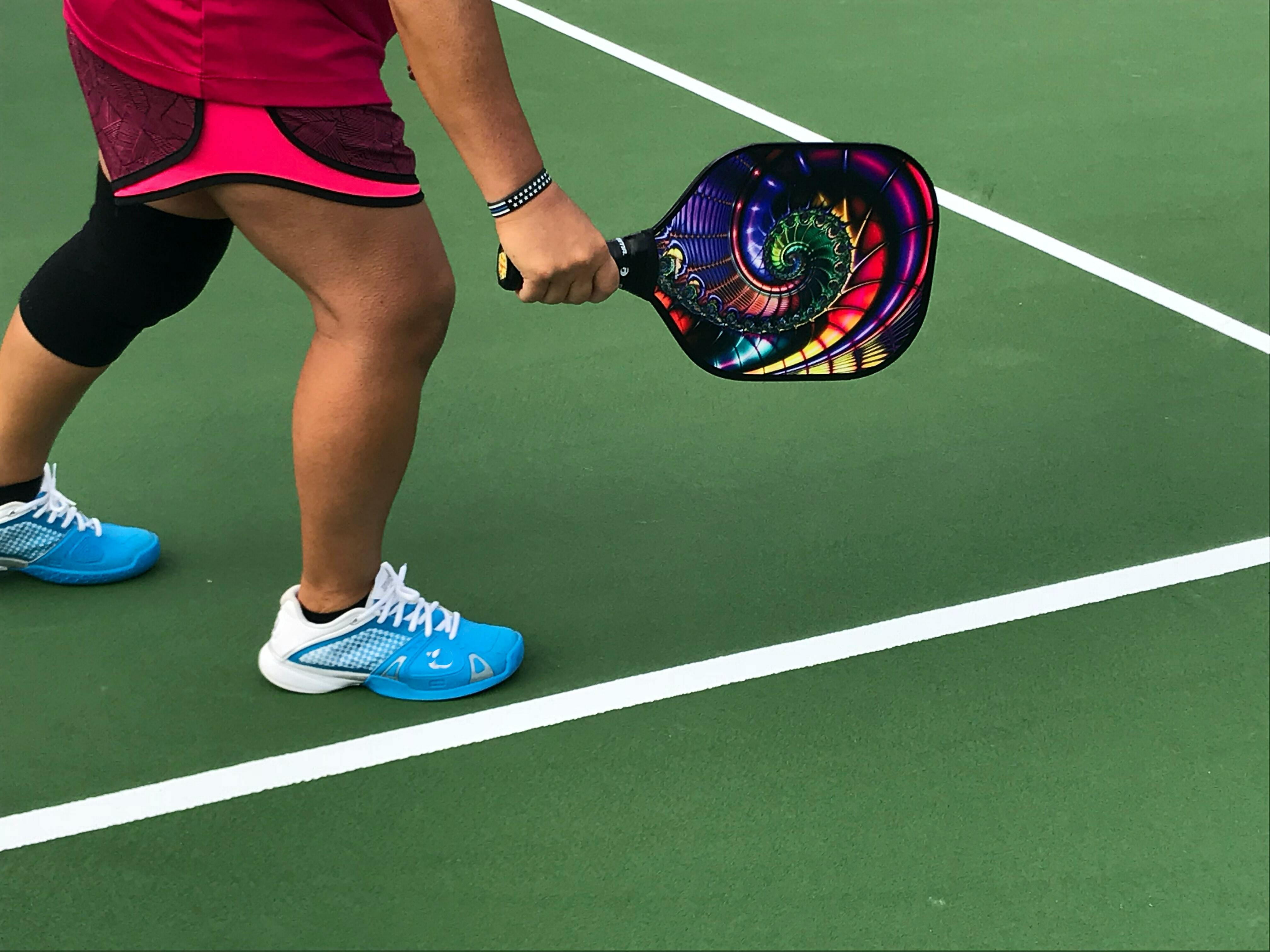 Pickleball is a sport - like a big version of ping pong, or a small version of tennis