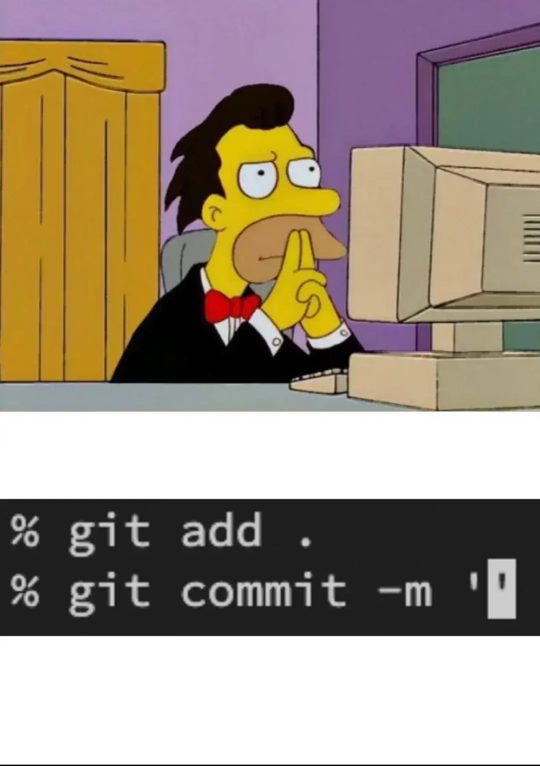 關於編寫有意義的提交資訊的git commit命令梗