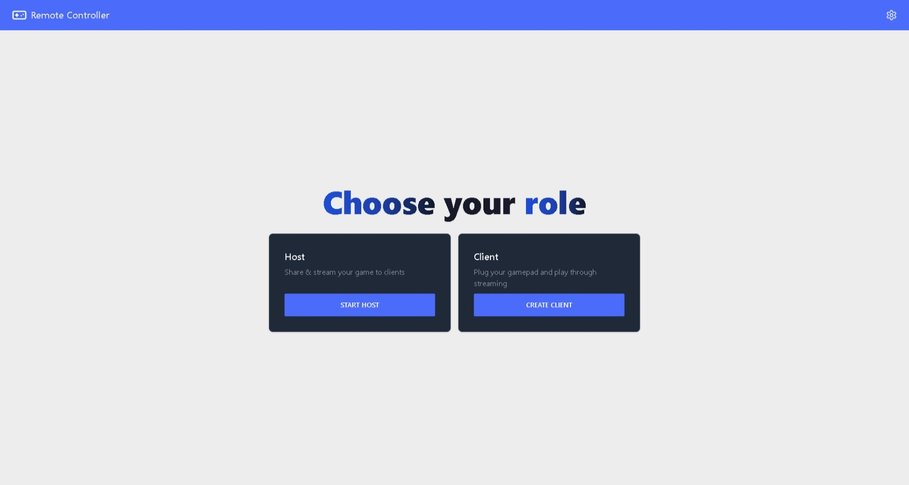 RemoteController app showcase