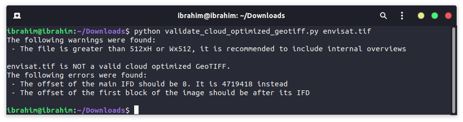 not a valid cog file