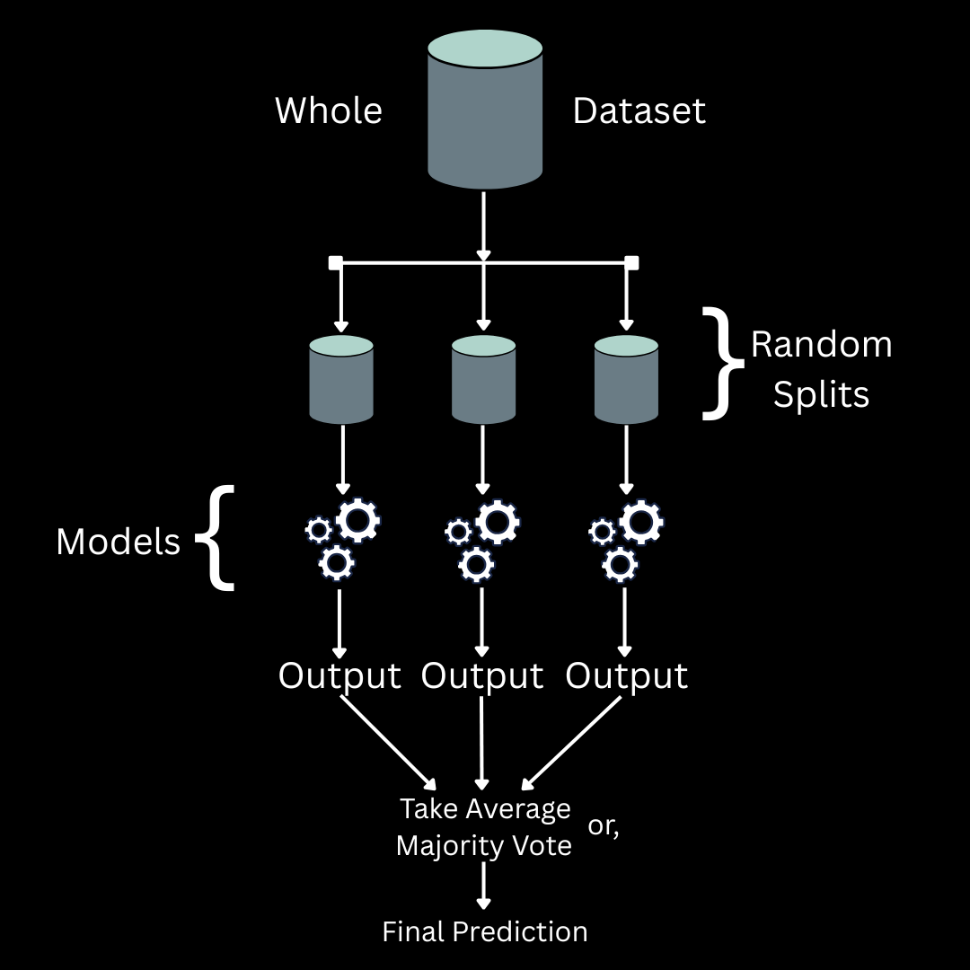 Figure 1. A Schematic Representation of a Bagging Ensemble